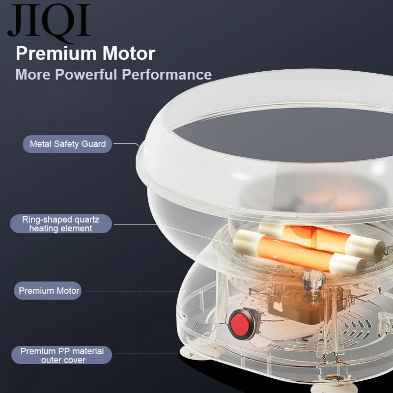 Macchina per Zucchero Filato Elettrica 110v/220v, Completamente Automatica, per Uso Domestico, Macchina per Marshmallow