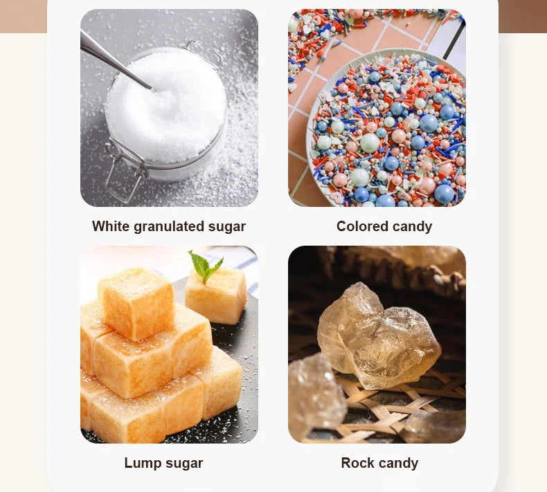 Macchina per Zucchero Filato Elettrica 110v/220v, Completamente Automatica, per Uso Domestico, Macchina per Marshmallow