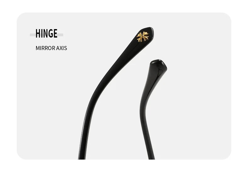 Occhiali Classici Quadrati Anti Luce Blu per Lettura, Occhiali Vintage da Vista per Uomo e Donna, Occhiali da Computer 2 Pezzi