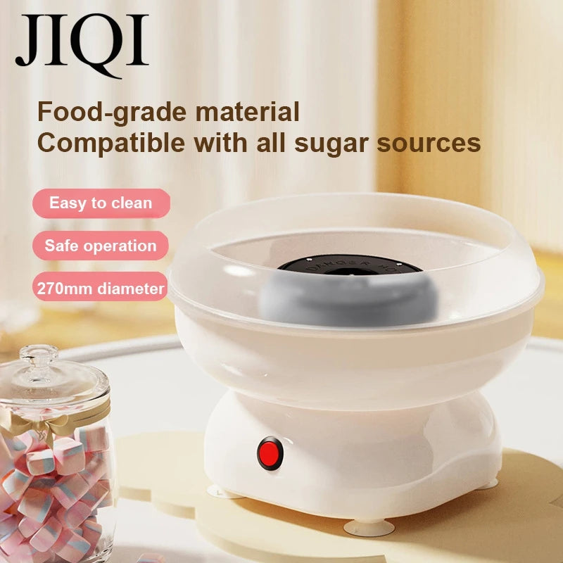 Macchina per Zucchero Filato Elettrica 110v/220v, Completamente Automatica, per Uso Domestico, Macchina per Marshmallow